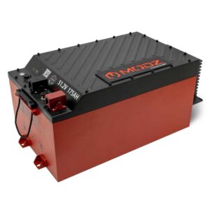 MODZ Universal 48V (51.2V) 175AH Blade Lithium Golf Cart Battery Bundle with Built-In Heater