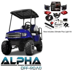 ALPHA Club Car Precedent Off-Road Body Kit with Ultimate Plus Light Kit