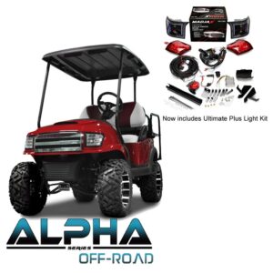 ALPHA Club Car Precedent Off-Road Body Kit with Ultimate Plus Light Kit