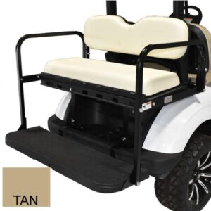 GTW® MACH3 Rear Flip Seat for EZGO TXT – (Years 1994.5-Up) – Choose Your Color